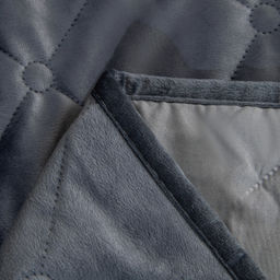 Велюровое покрывало ромб OVF030 240*260