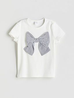 Bisiklet Yaka Ka?korse Fiyonklu K?z ?ocuk Ti??rt