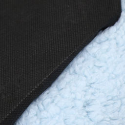 Лежанка для собак и кошек Уют, мягкий мех, 45 х 35 х 11 см, голубая - Пижон фото 14