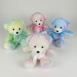 Мягкая игрушка Мишки радужные 20 см (арт. 1111/20)