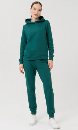 Мягкий уютный костюм из хлопкового футера