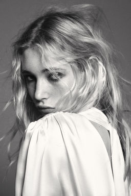 SATIN SHIRT WITH BOW DETAIL AT THE BACK - Zara фото 9