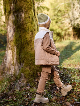 Жилет стеганый на молнии двухсторонний Беж - Bungly фото 15