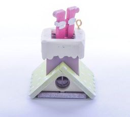 Декоративная елочная игрушка: Домик с ногами Санта Клауса 90YY61504 - Idh фото 3