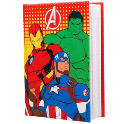Блокнот А6, 40 листов в твёрдой обложке, Мстители - Marvel фото 3