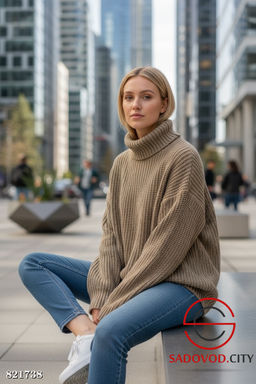 Свитер вязаный оверсайз - Bruno фото 2