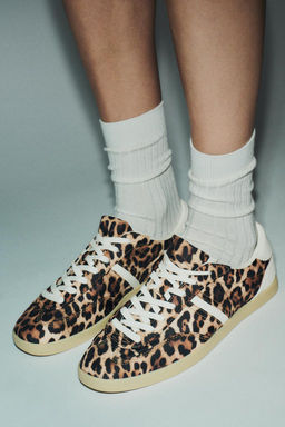 ANIMAL PRINT TRAINERS - Zara фото 9