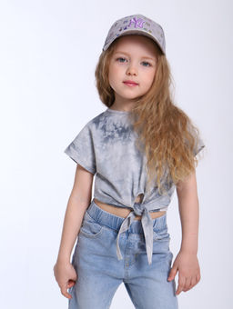 Ф043 Футболка Наоми 2 (серый)