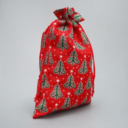 Цена за 5 шт. Мешочек подарочный холща Добра в Новом Году, ёлки, 20 х 30 см +/- 1.5 см - Дарите счастье фото 3