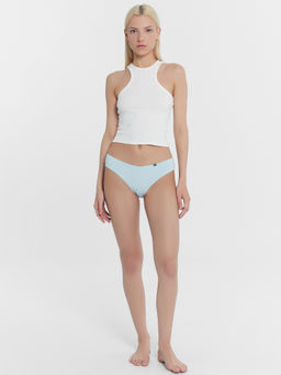 Цена за 2 штуки! Трусы женские слипы в небесно-голубом цвете небесно -голубой 412573 - Mark formelle фото 4