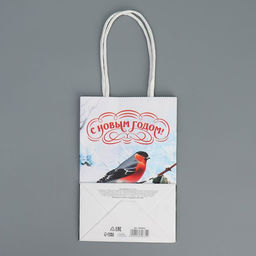 Пакет крафтовый Зимушка, 15 10 6 см - Дарите счастье фото 17