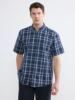 Regular Fit Ekose Arm?rl? Erkek G?mlek