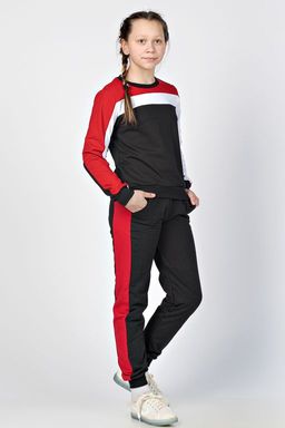 Детский спортивный Джемпер ДФ 159 (Красный)