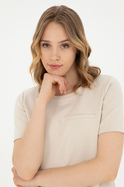 Женская футболка с круглым вырезом Stone Неожиданная скидка в корзине - U.s. polo assn фото 2