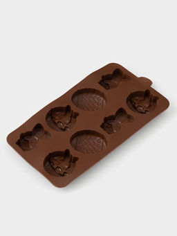 Форма силиконовая для украшений Доляна Пасха, 20,7?10,6?3 см, 8 ячеек, цвет МИКС  фото 3