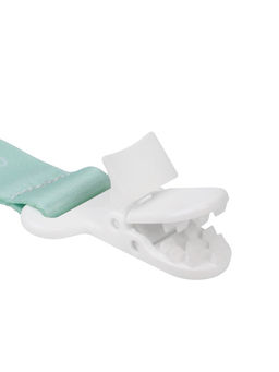 Держатель для соски пустышки, 2 шт, текстиль и силикон, Mum&Baby