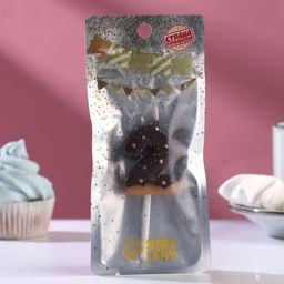 Свеча в торт Шоколадная глазурь, цифра 2, 3,8 см - Страна карнавалия фото 2