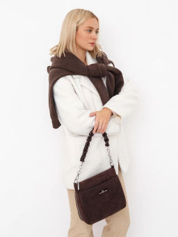 Сумка 2378YF  chocolate Polina&Eiterou