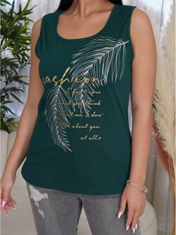 Бали майка женская (темно-зеленый ) - Lovetex фото 4