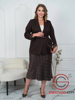 Женские двойки (юбка и жакет)