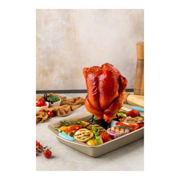 Подставка для запекания курицы гриль Walmer Roast, 18 см, цвет черный  фото 5