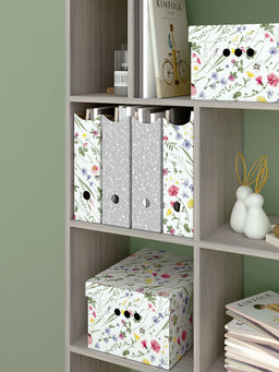 VAL HC-2VP-85mix Лоток для бумаг верт. 29.5*23.5*8.5см, набор 4шт., 2 цвета, HERBARIUM CLOVER, шт - Valiant фото 2