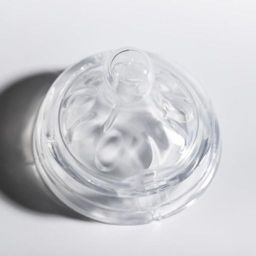 Соска для бутылочки, +3мес., средний поток, Natural, широкое горло 50мм. - Крошка я фото 2