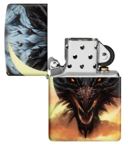 Зажигалка ZIPPO Дракон | Dragon Design 48934  фото 4