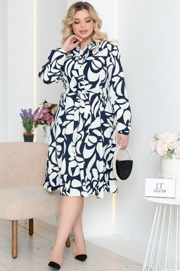 Платье Невозможно устоять (блю энд вайт) П5146 - Lt collection фото 17