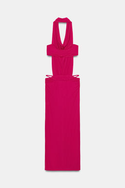 VESTIDO FLUIDO CUT OUT / Fucsia - Zara фото 6