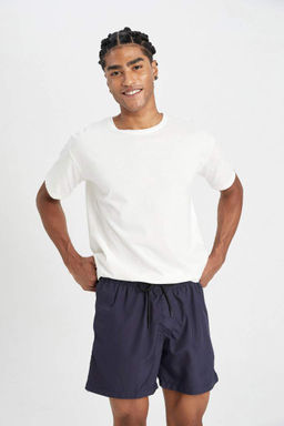 Короткие шорты для плавания на сетчатой подкладке - Defacto фото 3