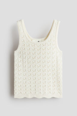 Top de tirantes en punto pointelle - H&m фото 3