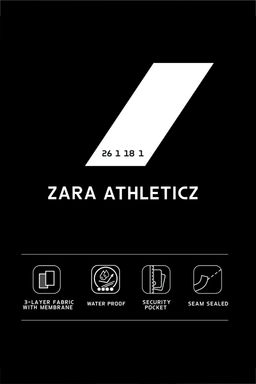 WATERPROOF SHELL TECHNICAL JACKET - Zara фото 2