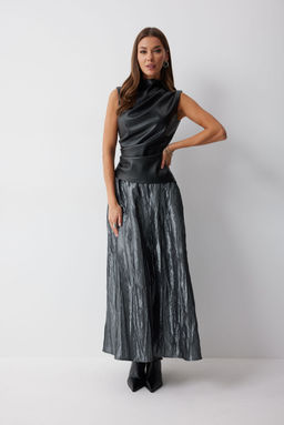 Юбка LYUSHe 4215 серебро  фото 7