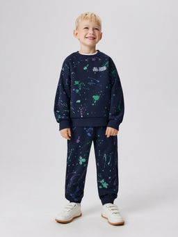 ACOOLA / Джемпер детский для мальчиков Julebuk темно-синий  фото 2