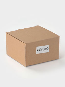 Чайная пара Magistro Vintage, 230 мл, фарфор, серая