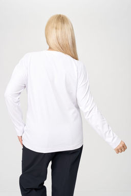 Джемпер SOVA 11204 белый фото 2