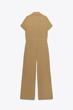 FLOWING JUMPSUIT WITH POCKETS - Zara фото 7