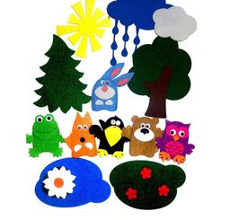 Пальчиковый театр с ширмой Лесные жители - Smiledecor фото 2