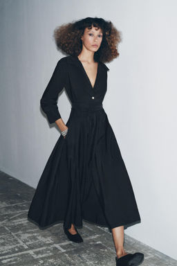 ZW COLLECTION MIDI SHIRT DRESS
