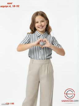 Детская рубашка для девочки