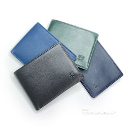 Итальянский кожаный кошелёк DuDu серии Caprera | зеленый - Dudubags фото 6