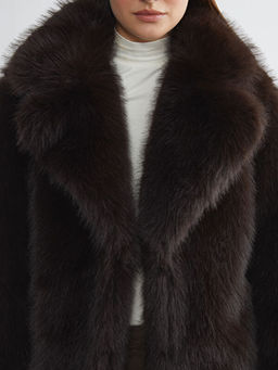 Ceket Yaka Kad?n K?rk Mont