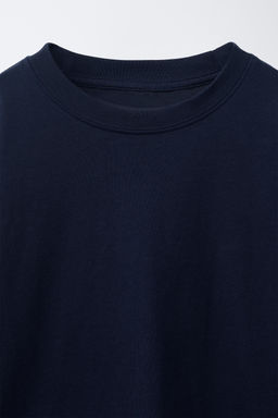 CAMISETA LISA / Marino - Zara фото 3