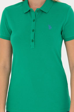 Женская зеленая футболка - U.s. polo assn фото 13