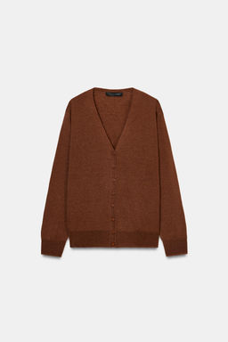 100% EXTRA-SOFT WOOL CARDIGAN - Zara фото 6