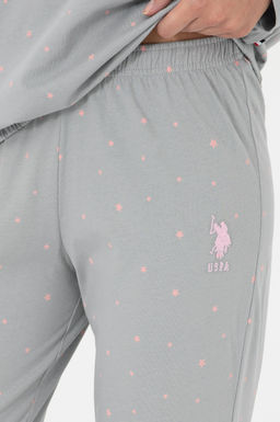 Женский серый пижамный комплект Неожиданная скидка в корзине - U.s. polo assn фото 7