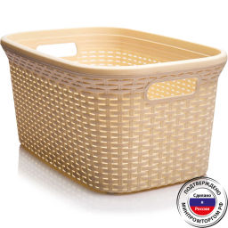 Корзина 32л овал 53*35*25см Артлайн