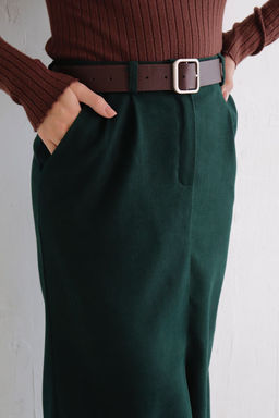 Юбка миди-макси с разрезом спереди - Martichelli фото 46