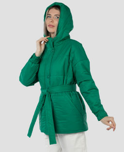 КУРТКА ЖЕНСКАЯ ДЕМИСЕЗОННАЯ (СИНТЕПОН 200) - Империя пальто фото 11